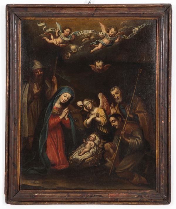 Painting "ADORATION OF THE SHEPHERDS"