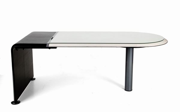 MATTEO GRASSI - Desk in white leather