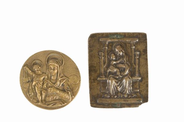 Una placca e un tondo  - Asta Milano Decor - Fine Art Auction - Viscontea Casa d'Aste