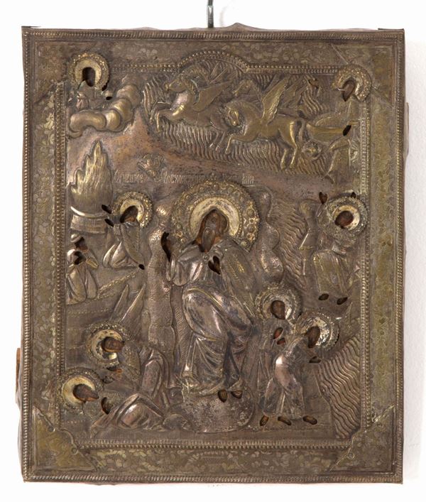 Icona "CRISTO CON ANGELI"