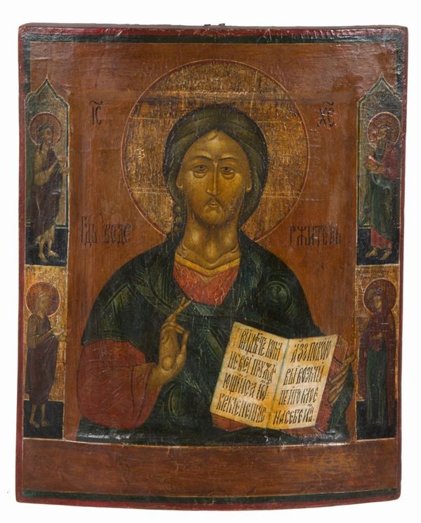 Icona "CRISTO PANTOCRATORE CON LIBRO"
