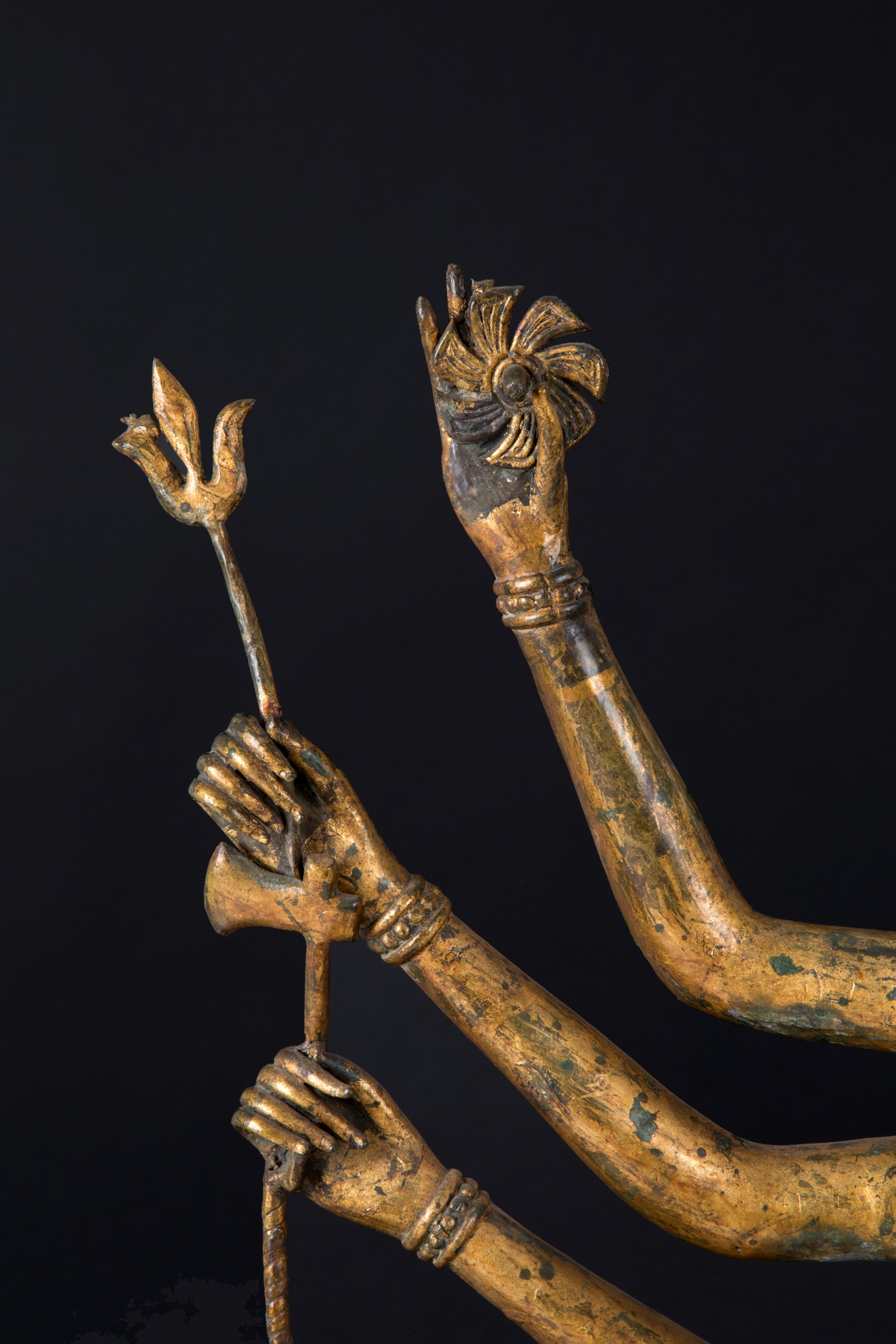 Scultura "SHIVA SUL TORO NANDI"