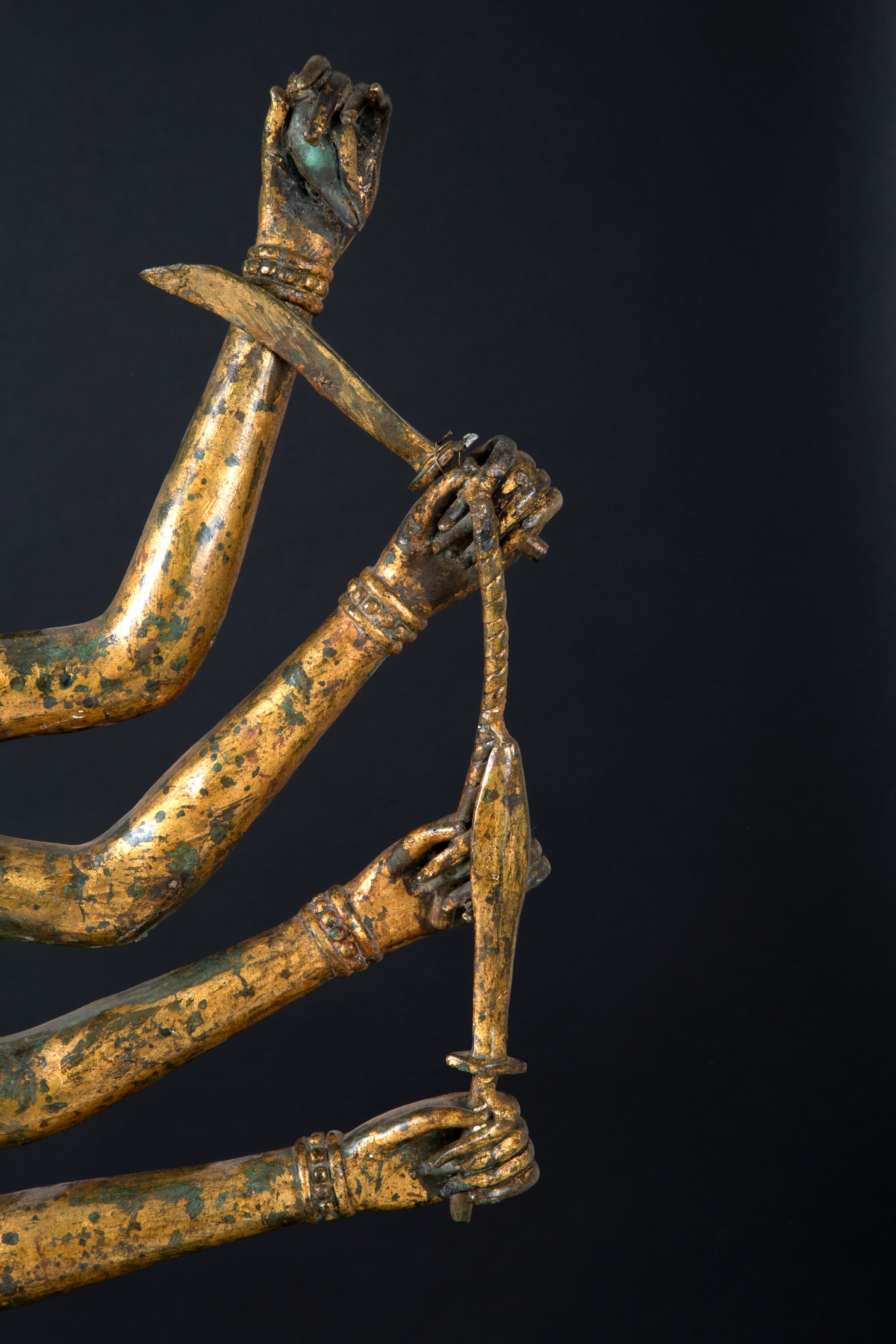 Scultura "SHIVA SUL TORO NANDI"