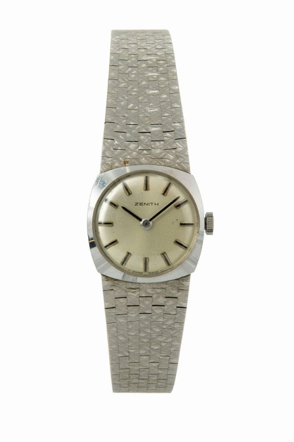 ZENITH. Lady watch in white gold