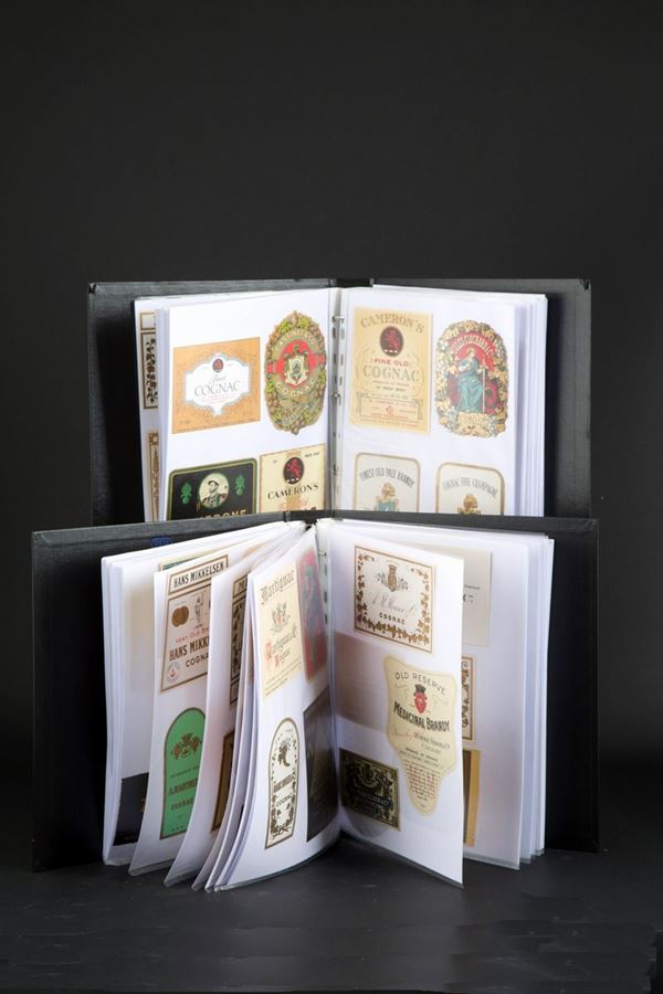 Cognac label collection