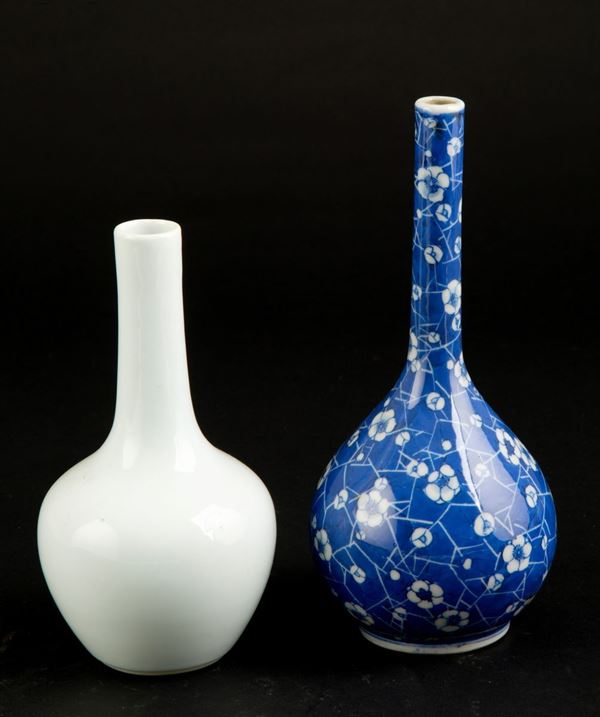 Two porcelain vases