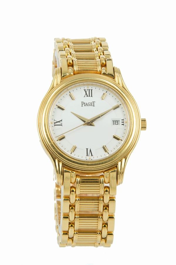 PIAGET. Yellow gold watch