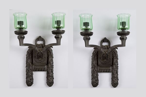 MARCELLO PIACENTINI - Large wall lamps