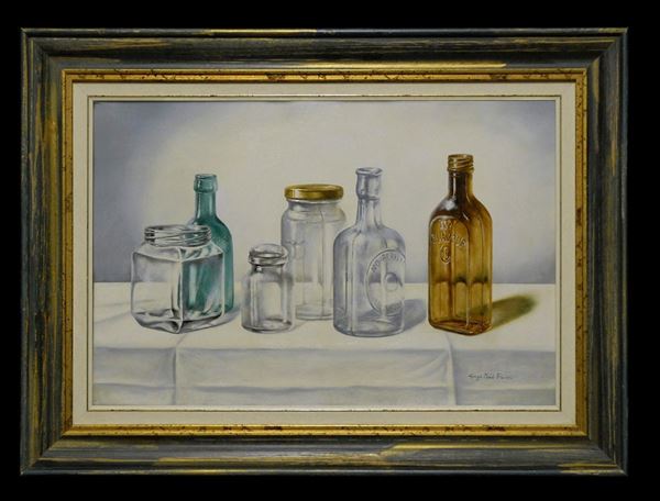 Painting "GLASS BOTTLES"