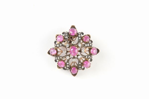 Pendant brooch