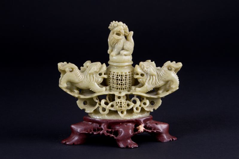 Scultura "CANE DI FO"