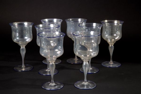 Eight glasses