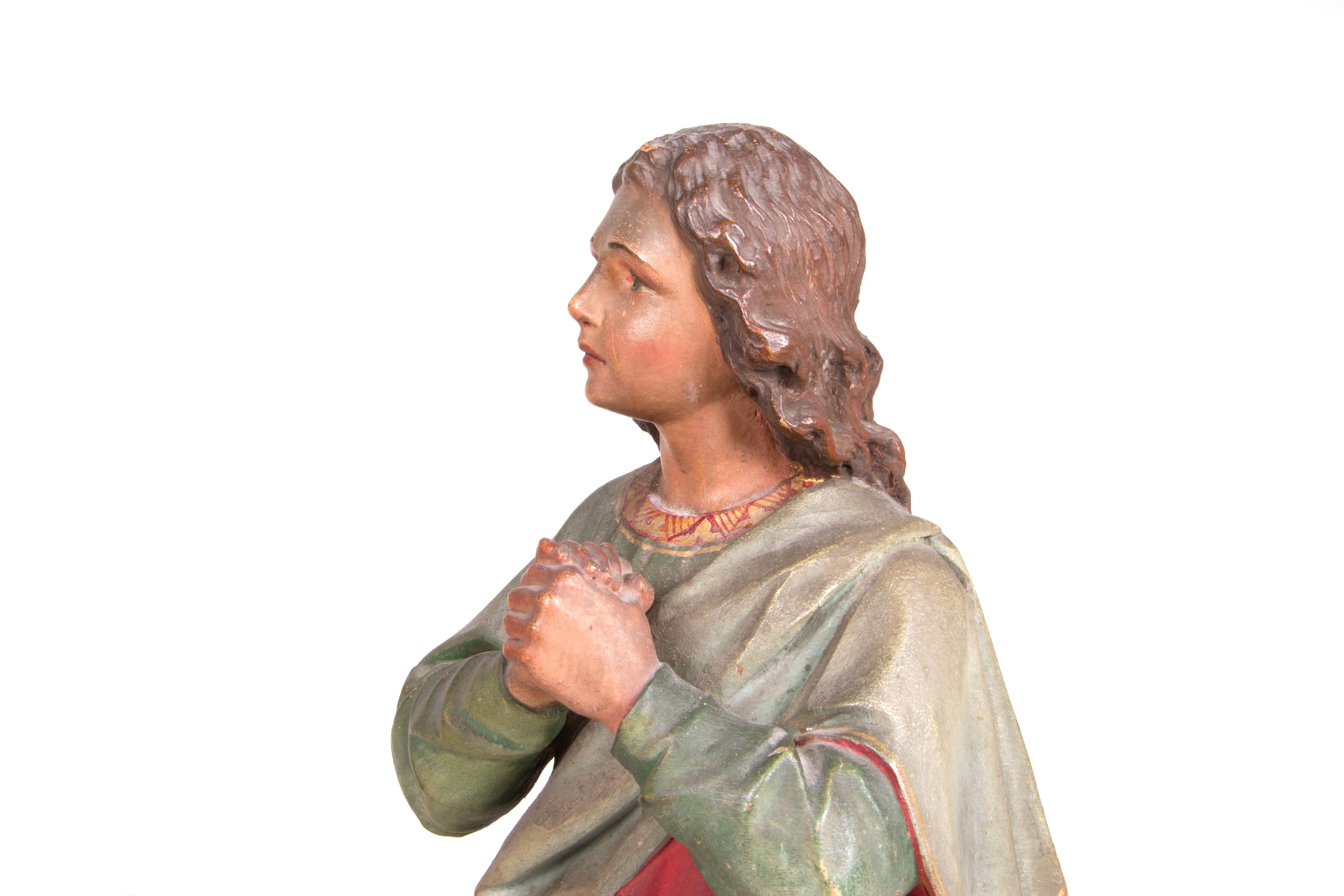 Scultura "ADORAZIONE AI PIEDI DELLA CROCE"