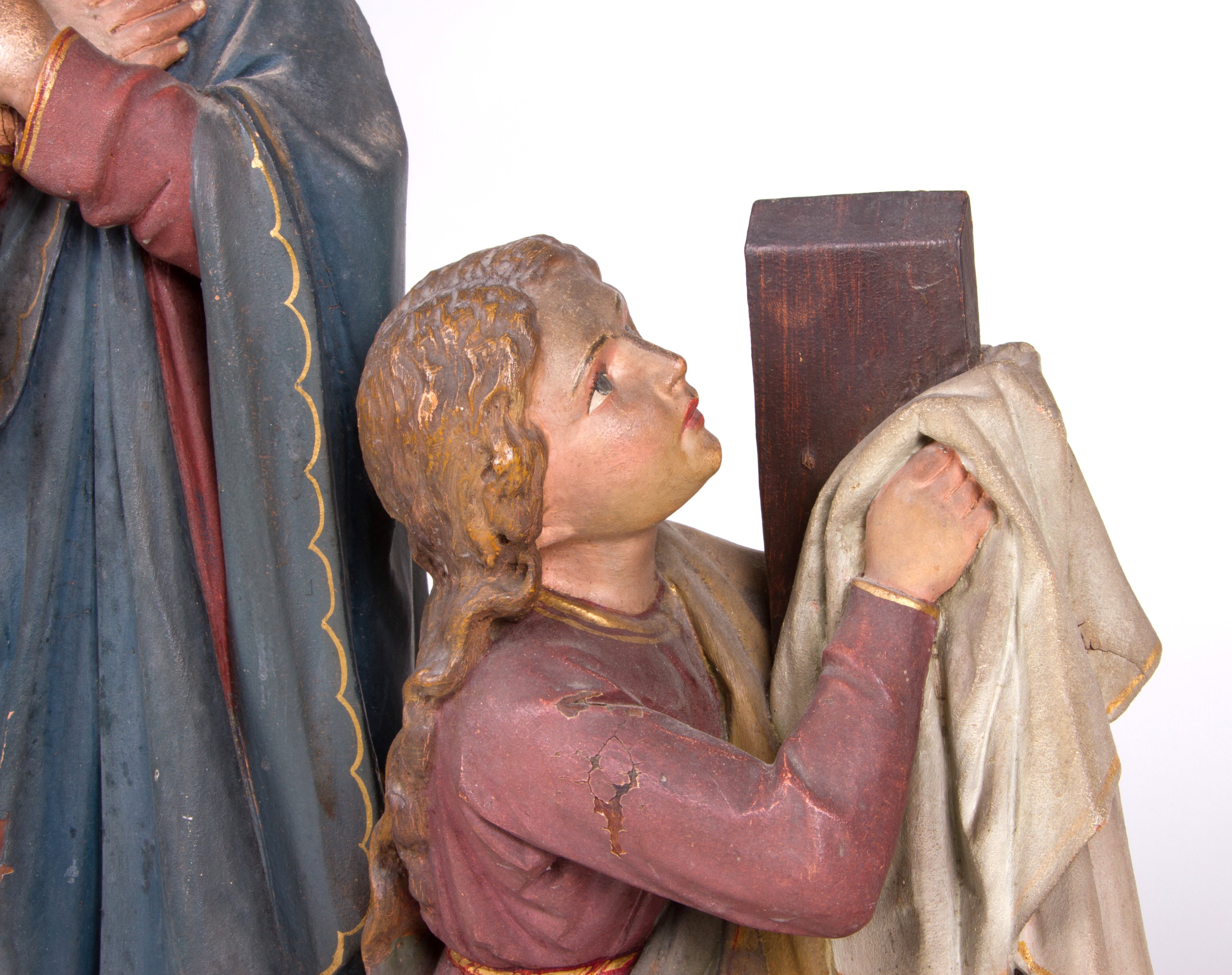 Scultura "ADORAZIONE AI PIEDI DELLA CROCE"