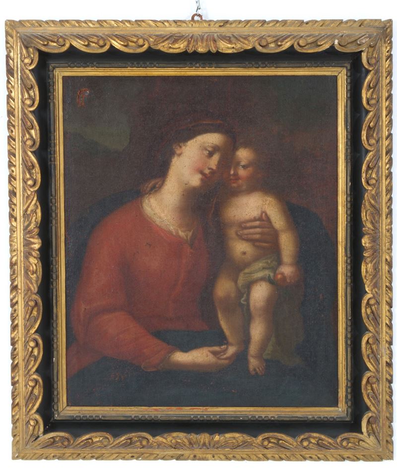 Dipinto "madonna con Bambino"