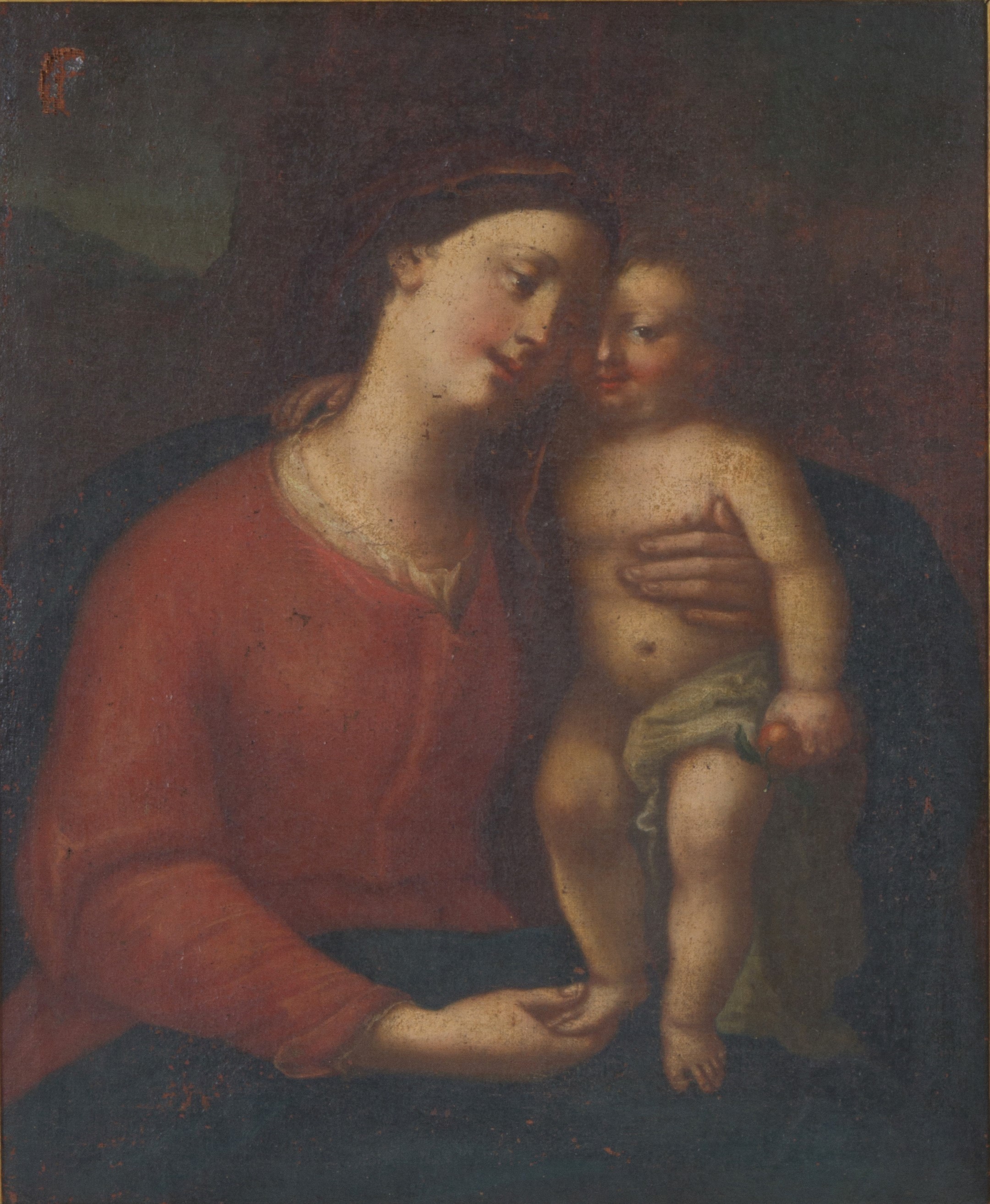 Dipinto "madonna con Bambino"