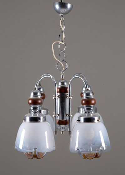 Lampadario Space Age. Mazzega (nello Stile Di)