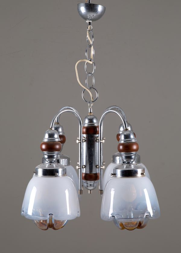 Space Age chandelier. MAZZEGA (in the style of)