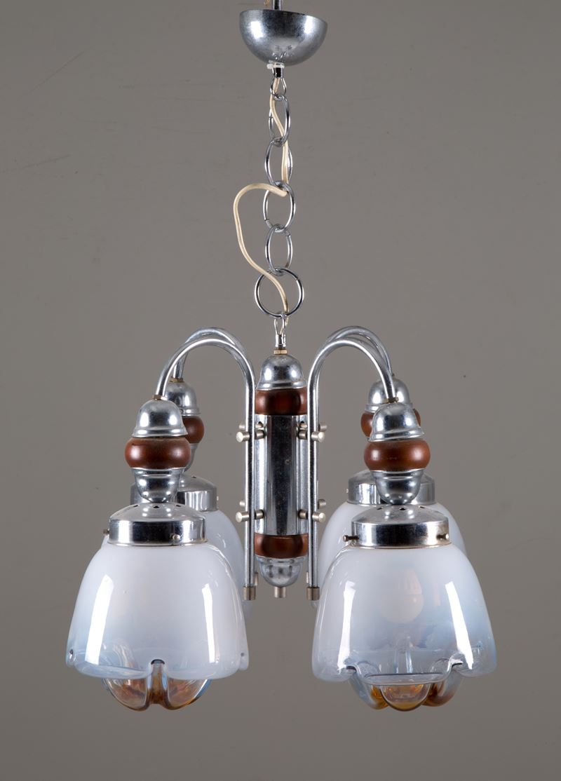 Lampadario Space Age. Mazzega (nello Stile Di)