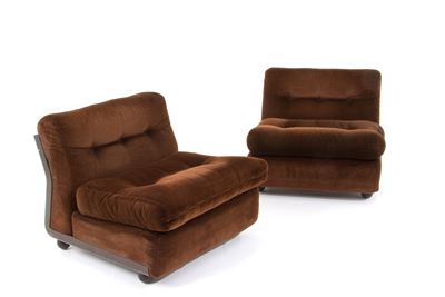 Due Poltrone Amanta per B&b Italia