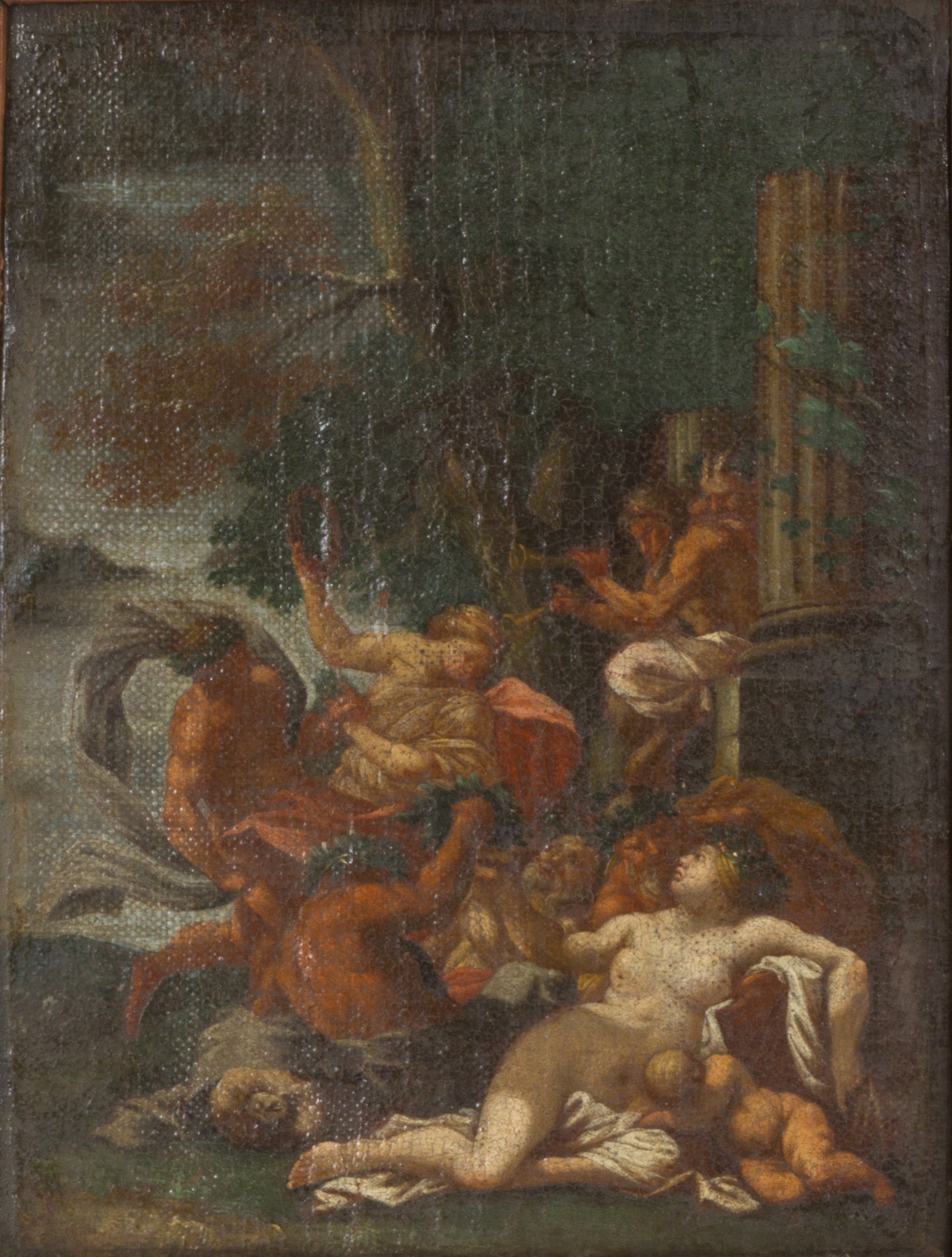 Dipinto "baccanale"
