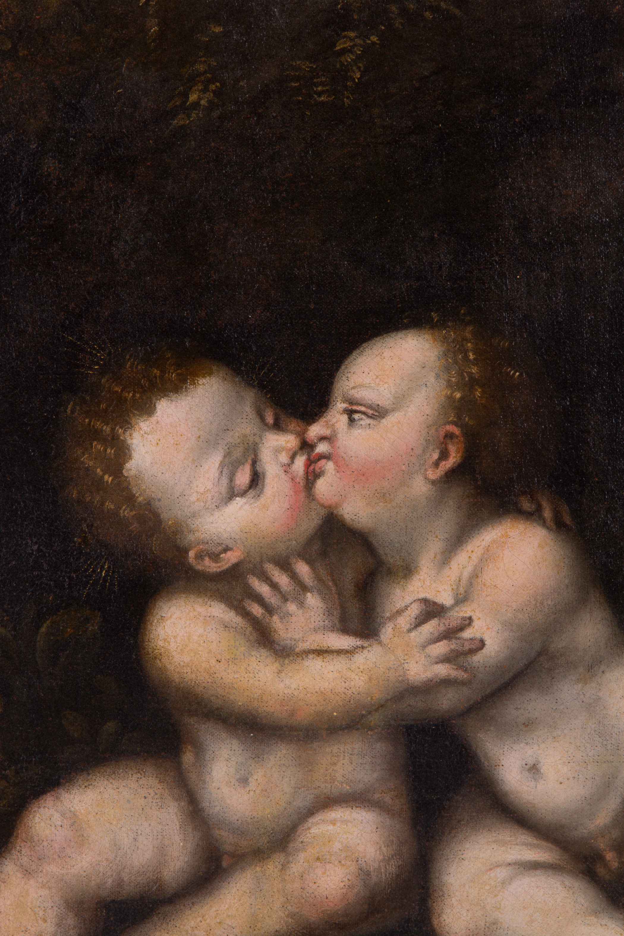 Dipinto "gesu' Bambino e San Giovannino"