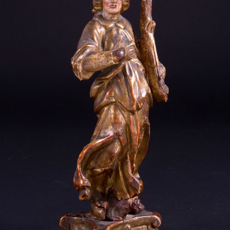 Scultura "FIGURA CON CORNUCOPIA"