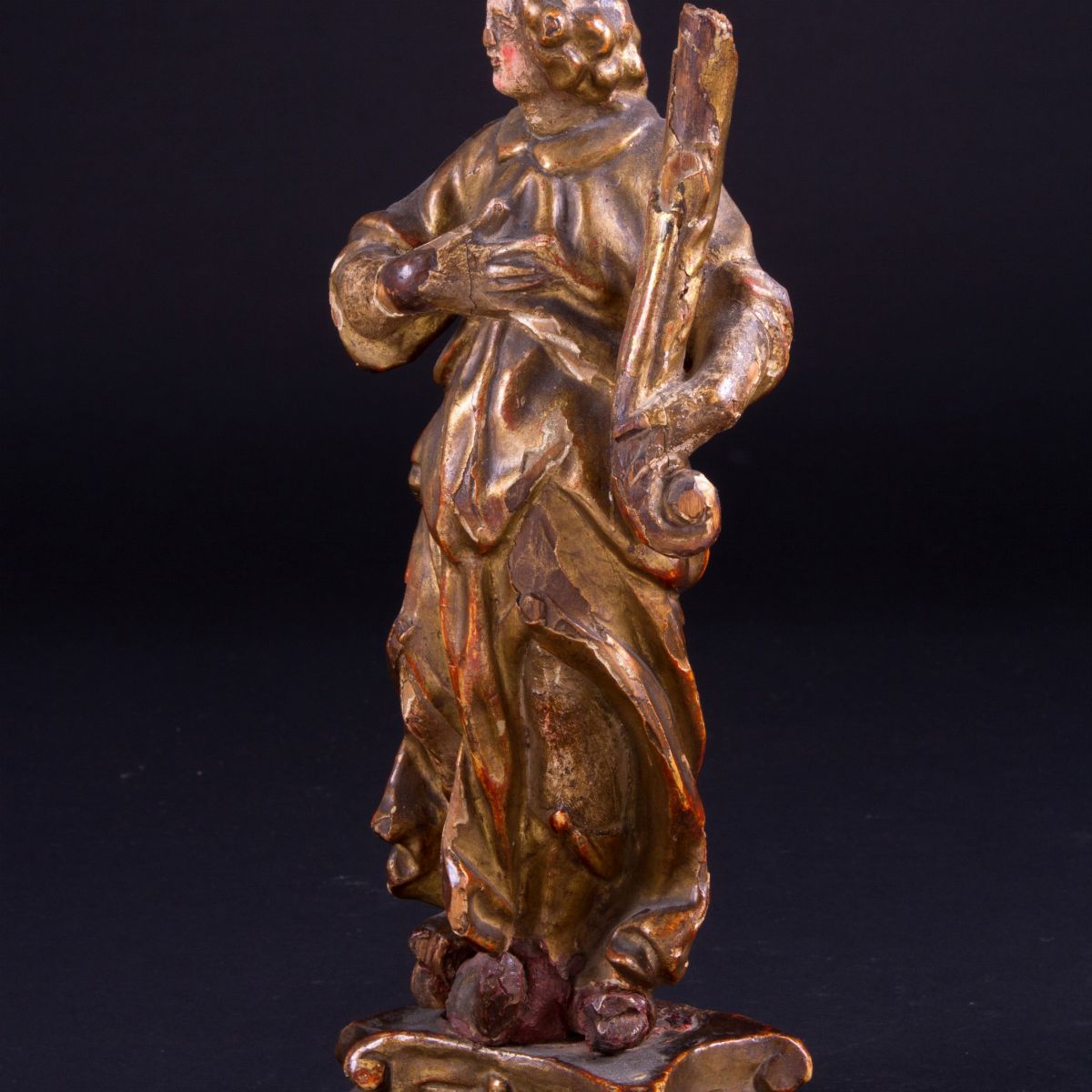 Scultura "FIGURA CON CORNUCOPIA"