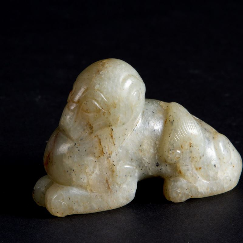 Scultura in giada "ANIMALE FANTASTICO"