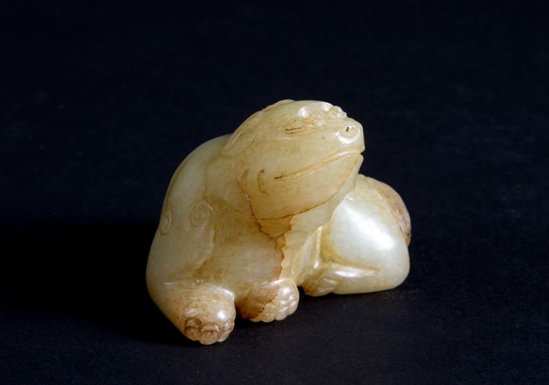 Scultura in giada "ANIMALE FANTASTICO"