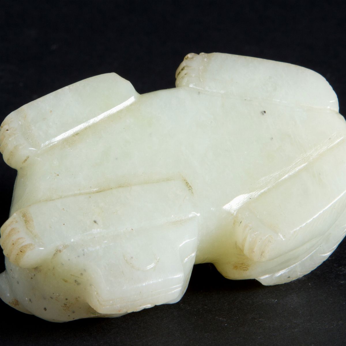 Scultura in giada "CANE DI FO"