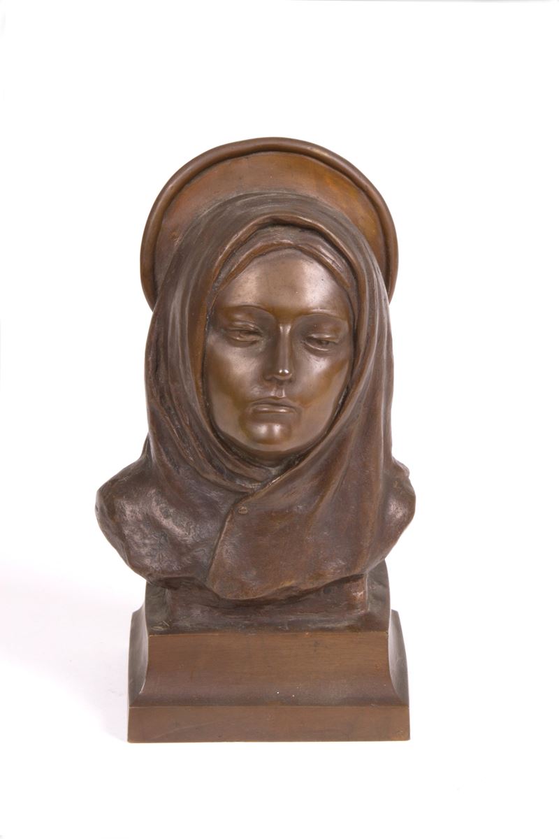 Scultura in bronzo "MADONNA"