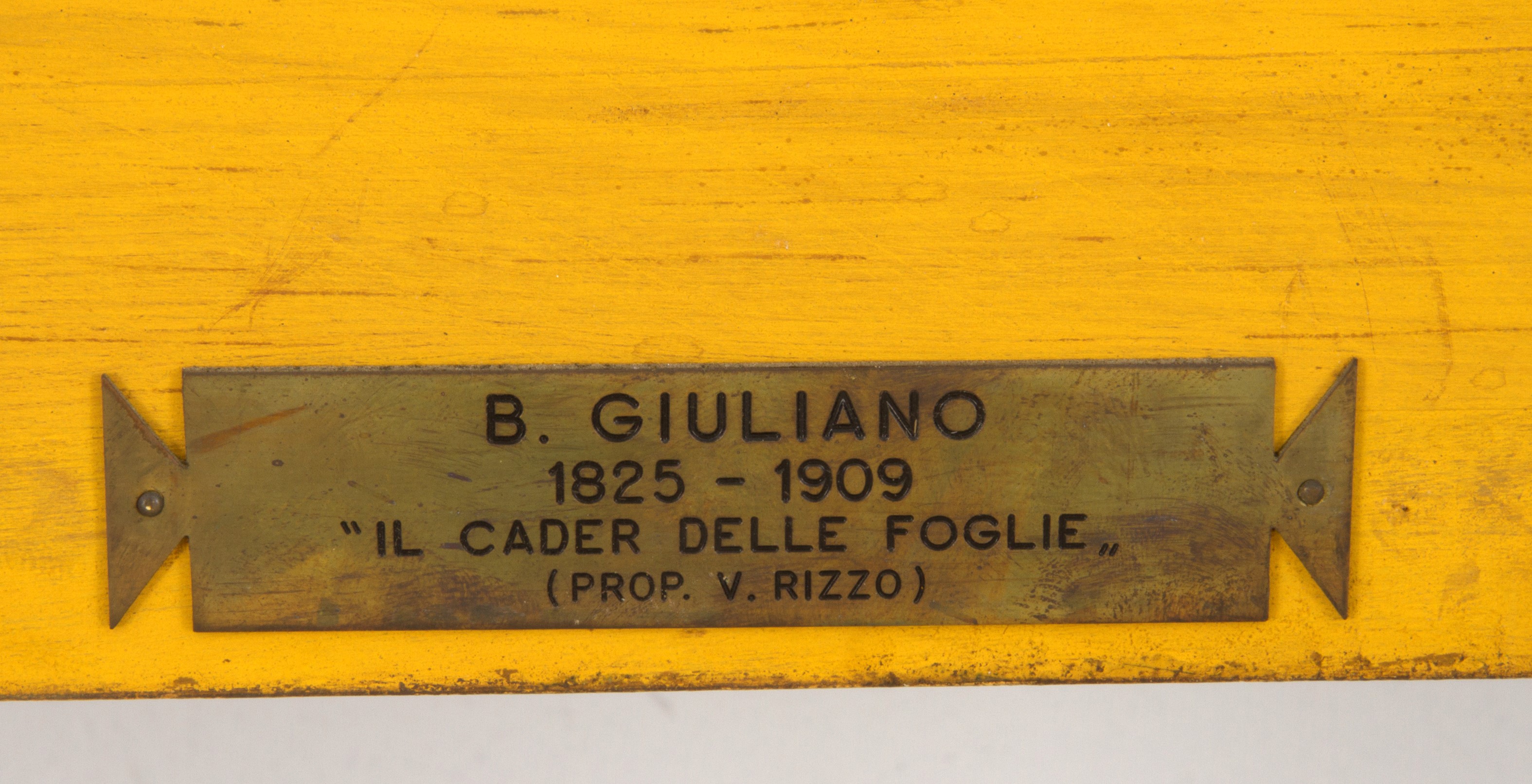 Bartolomeo Giuliano - Dipinto "paesaggio con Personaggi"