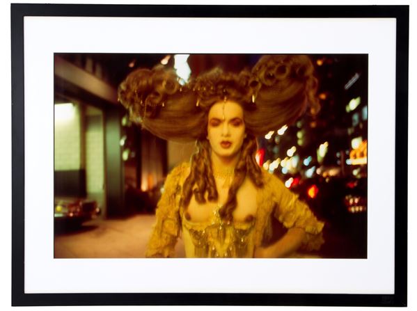 NAN GOLDIN - "JOEY AT THE LOVE BALL, 1991"