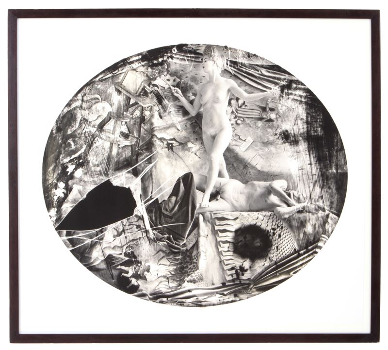 Joel Peter Witkin - "eve Knighting Daguerre, 2003"