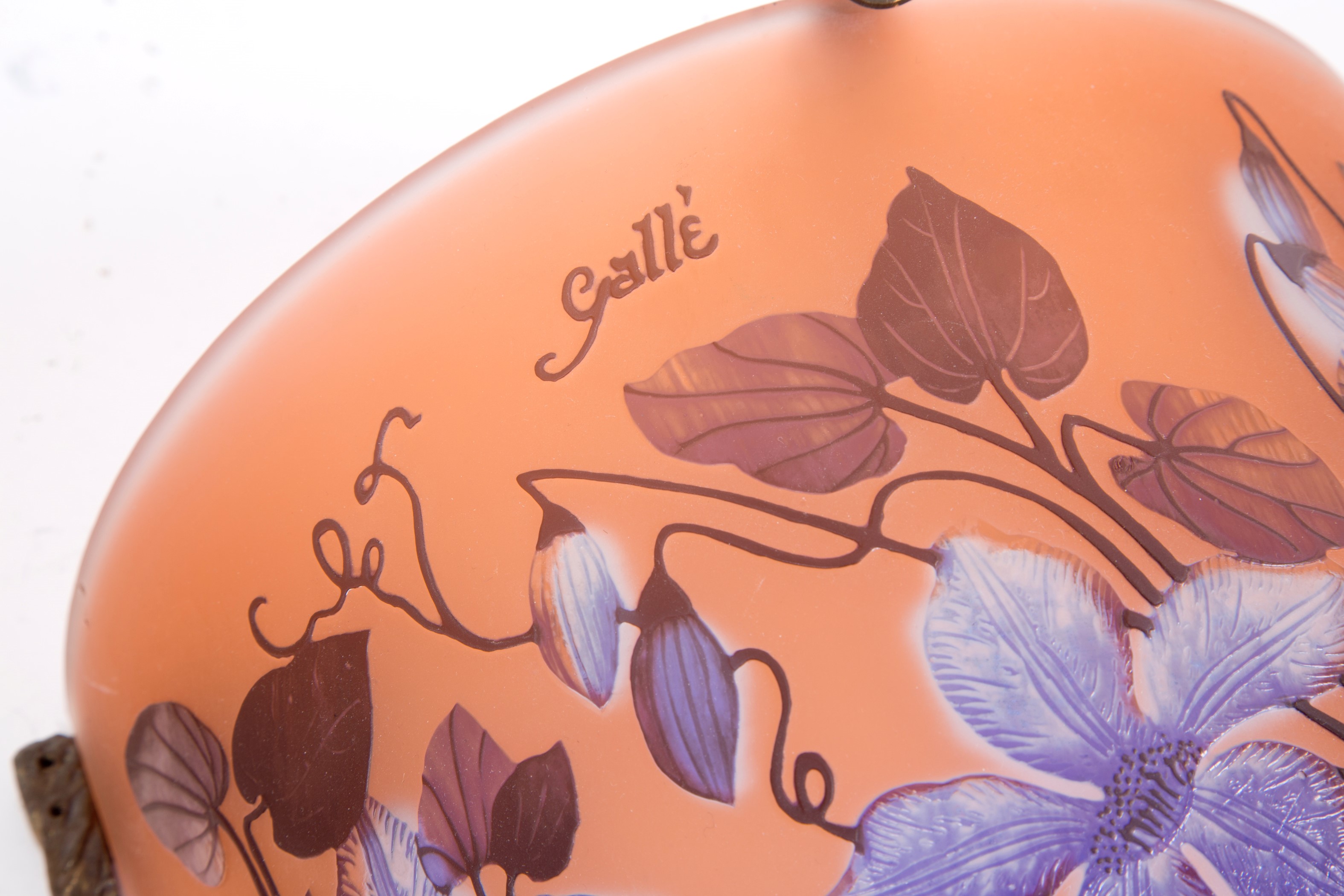 Quattro applique firmate GALLE'