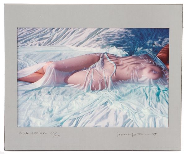 FRANCO FONTANA - "NUDO AZZURRO"