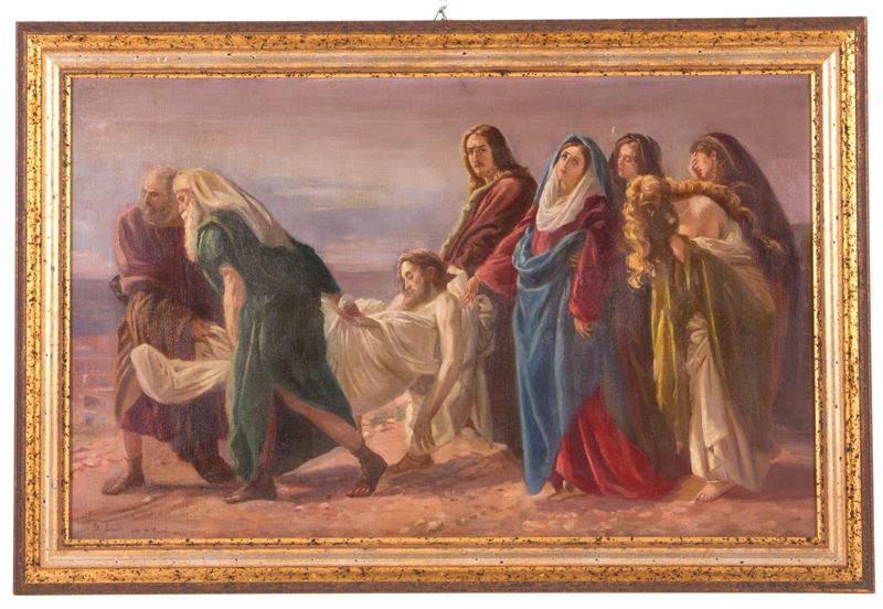 Dipinto "deposizione di Cristo"