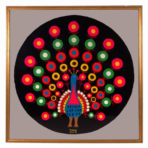 Tapestry. Signed TERE. Venezuela
