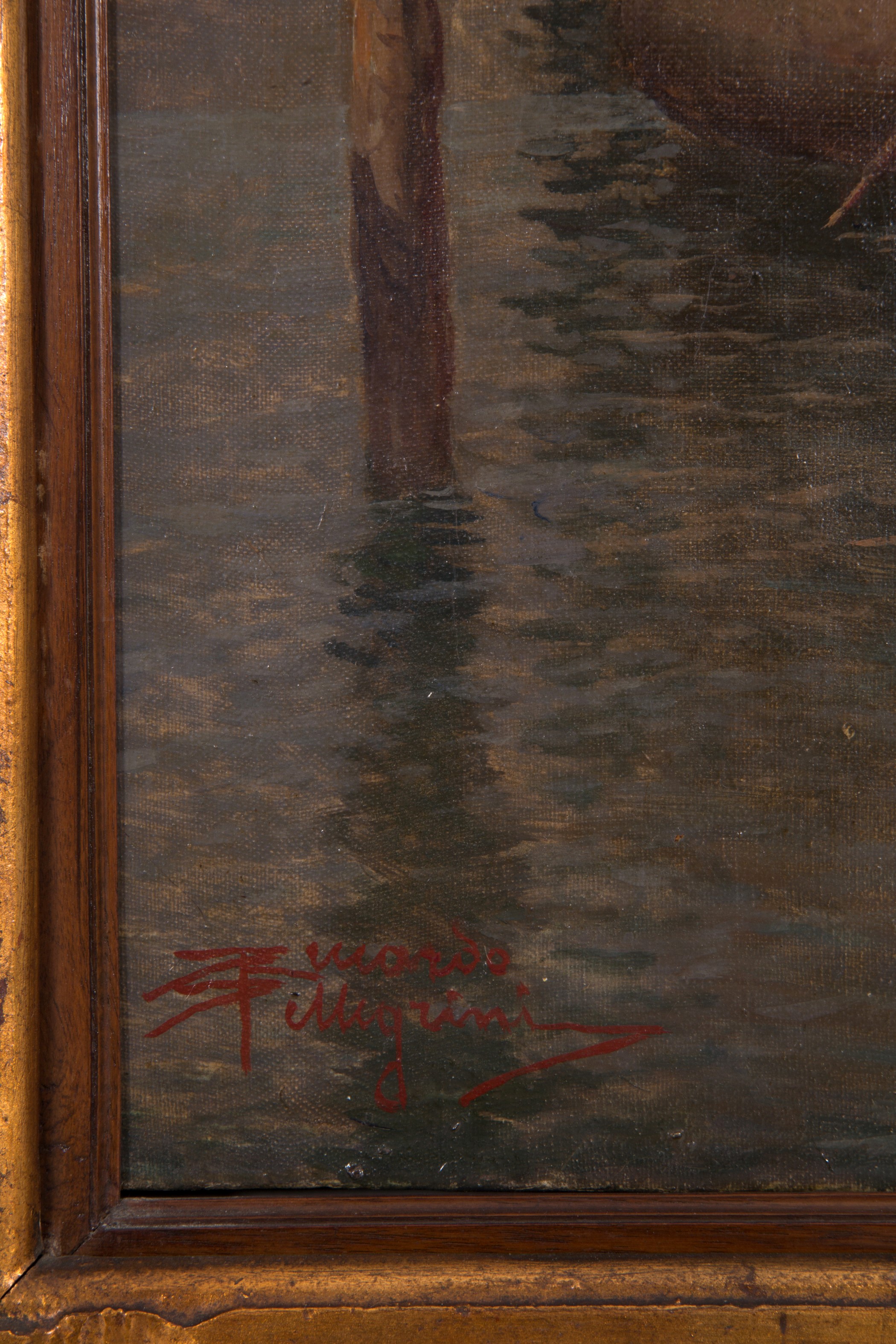 Riccardo Pellegrini - Dipinto "bufera Imminente"