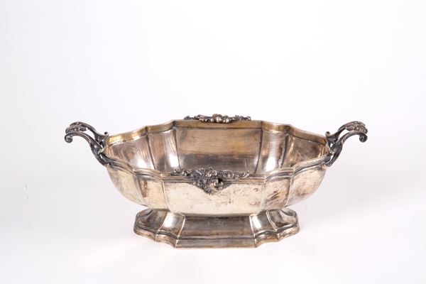 Silver cachepot