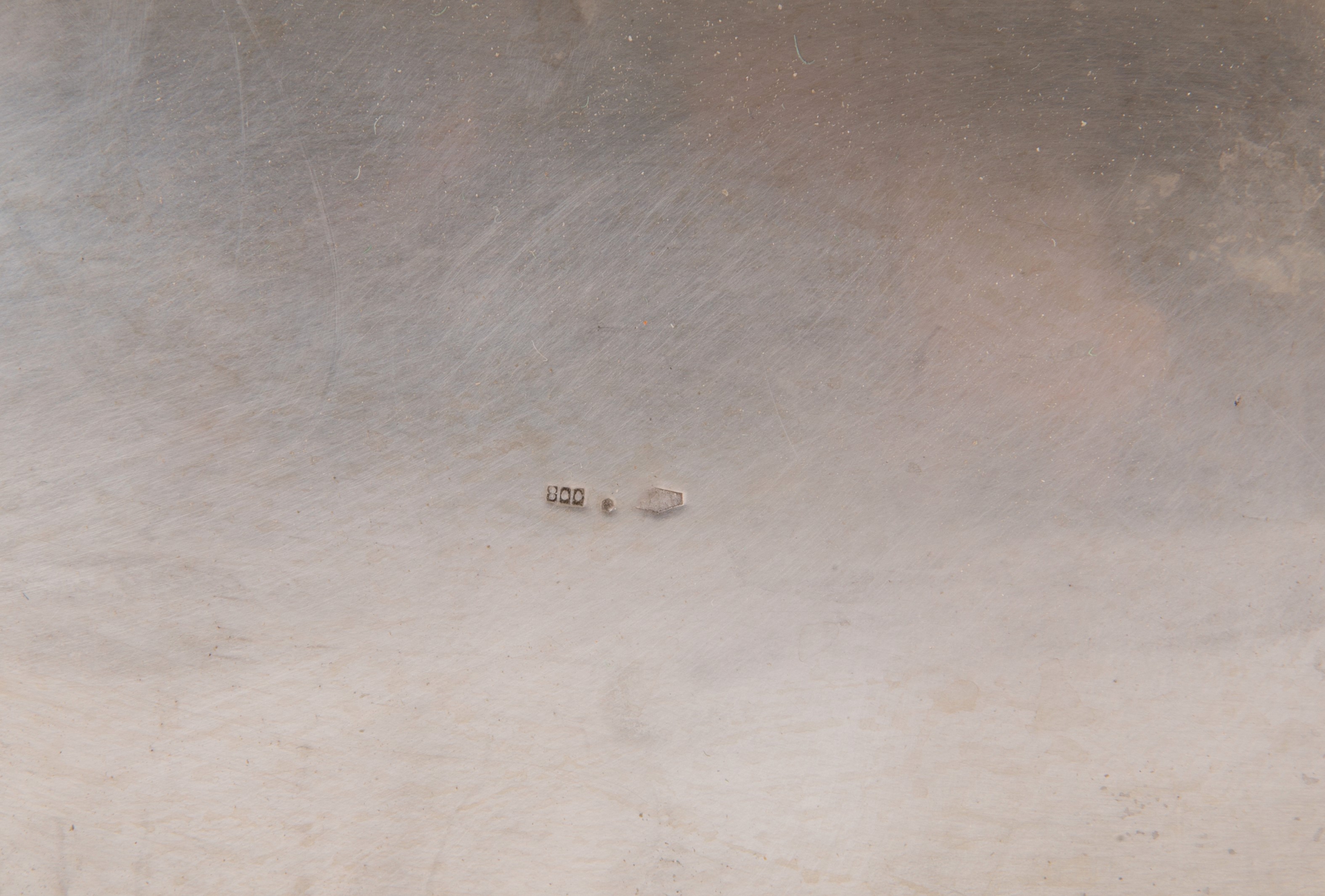 Grande centrotavola in argento