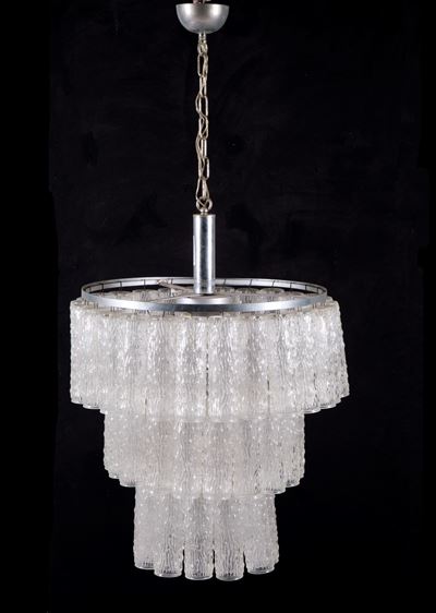 Lampadario in Vetro
