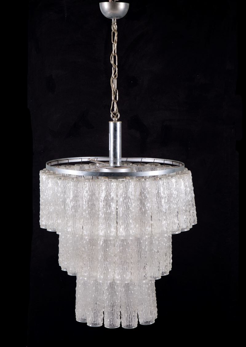Lampadario in Vetro