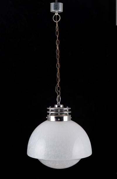 Lampadario a Sospensione. Mazzega (attr.)
