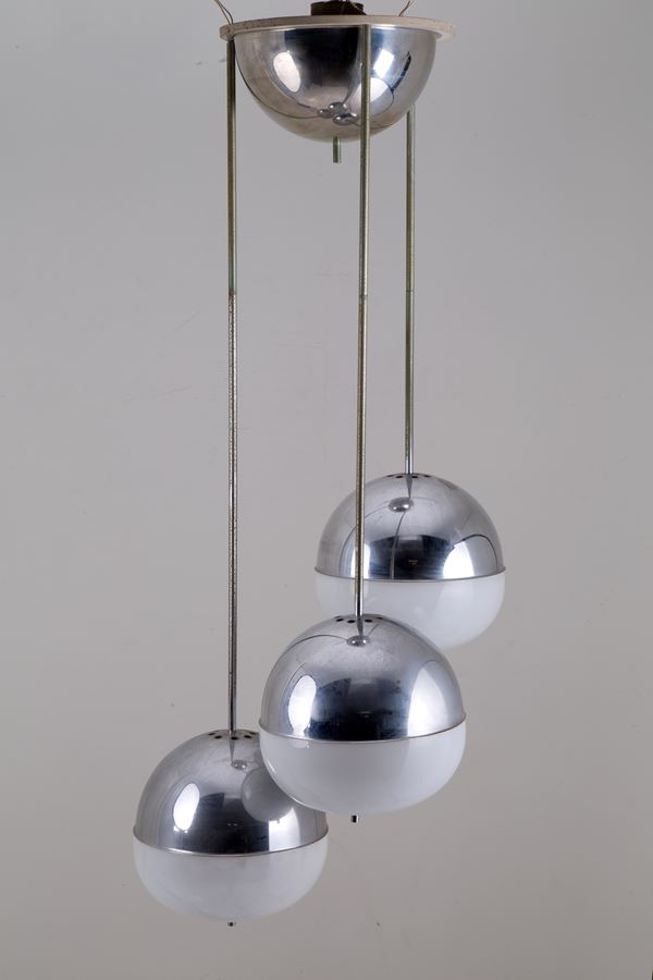 Three sphere chandelier