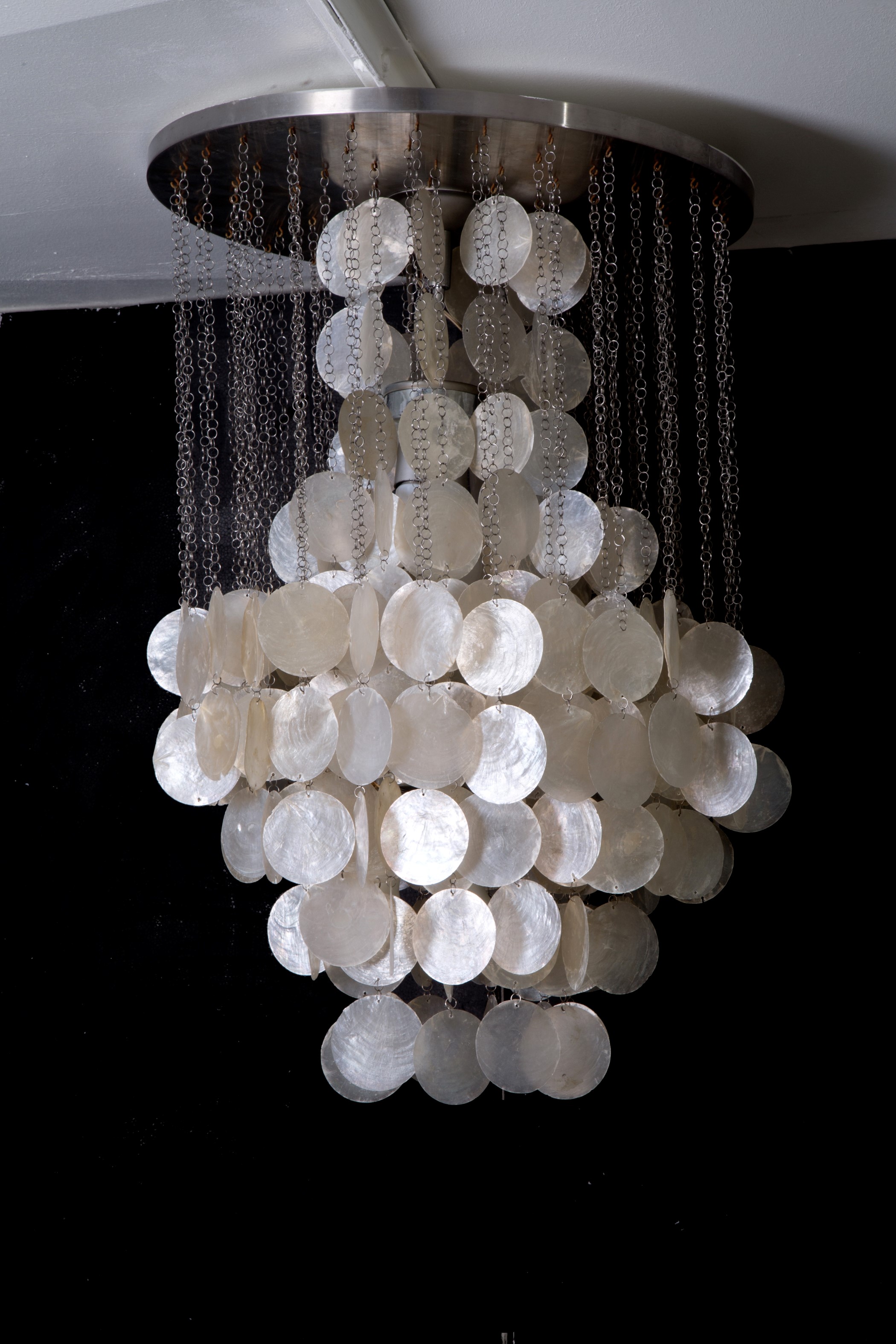 Verner Panton - Lampadario in Madreperla