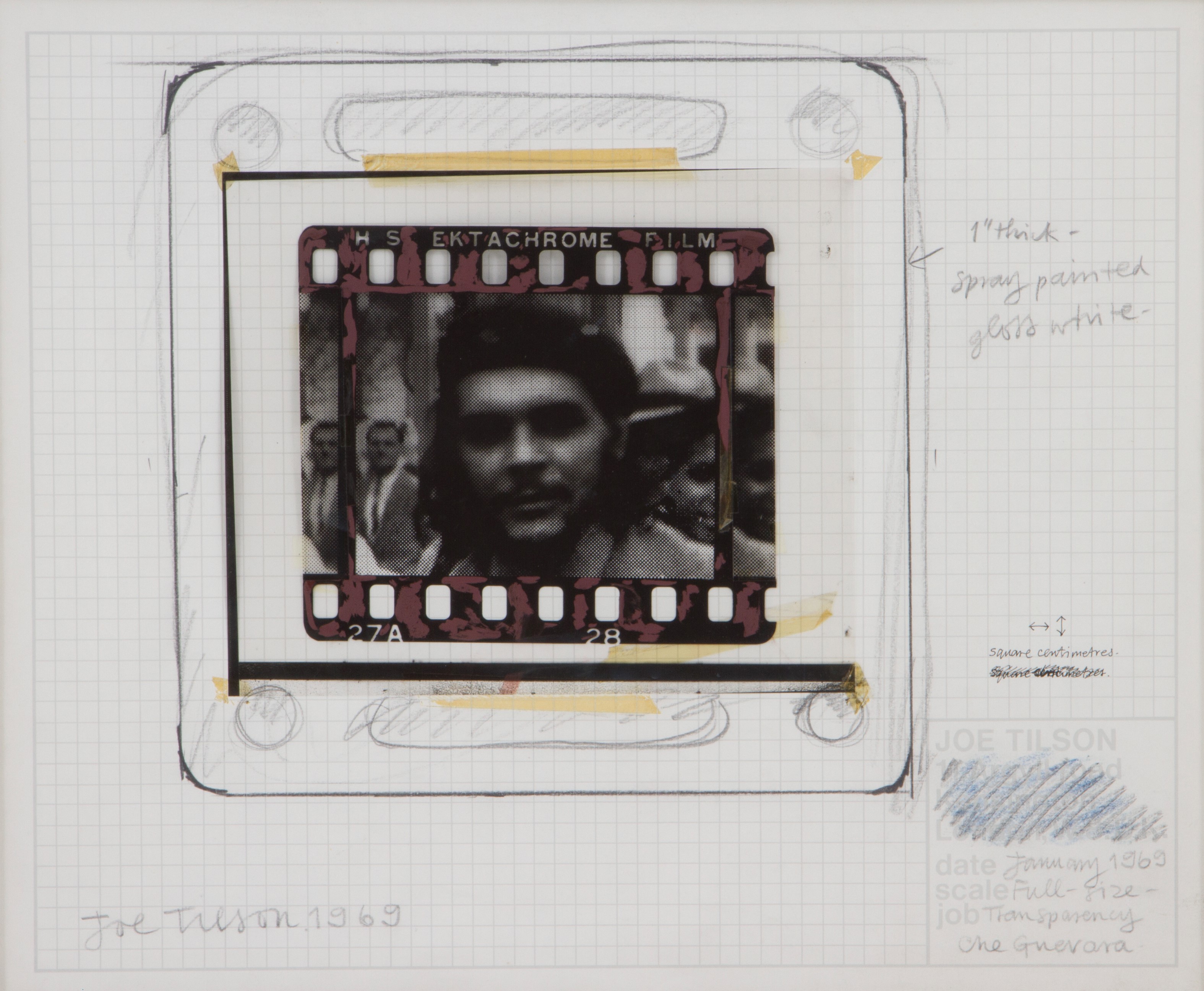 Joe Tilson - Tecnica Mista "che Guevara"