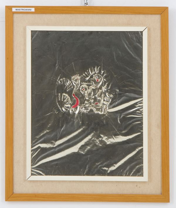 UMBERTO MASTROIANNI - Silver foil
