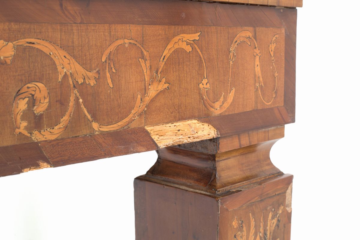 Coppia di consolle Luigi XVI